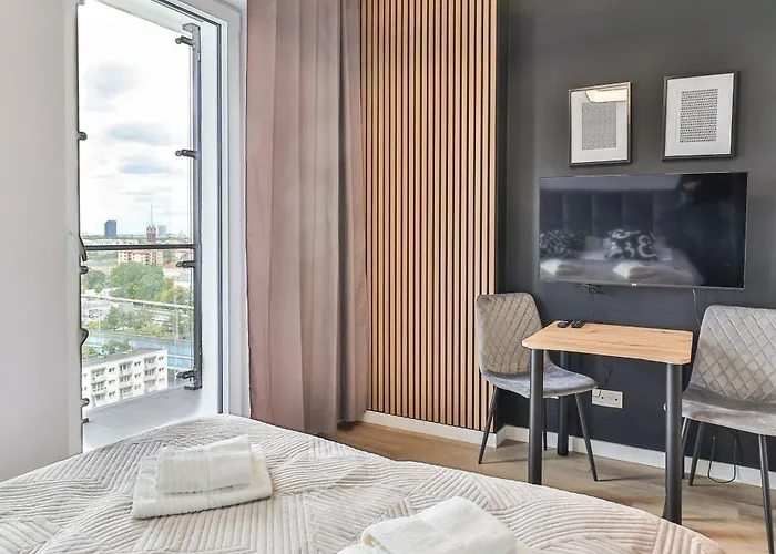 شقة Kasprzaka 29 Wola Tower By Perfect وارسو