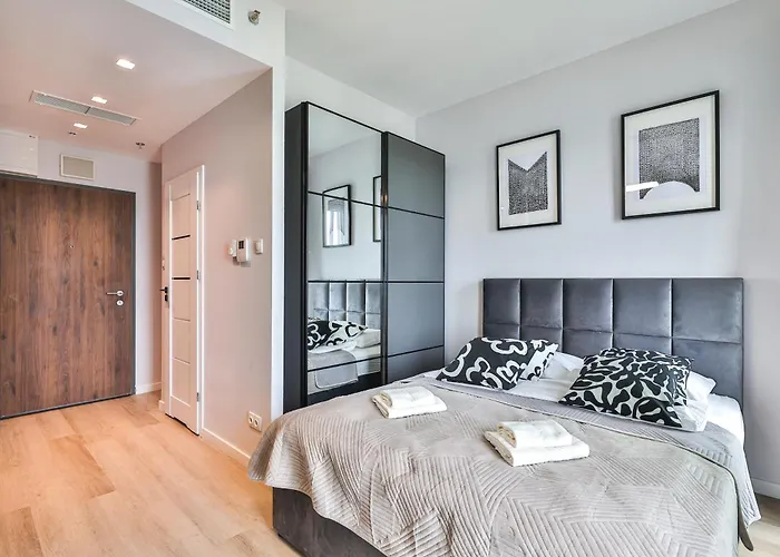 شقة Kasprzaka 29 Wola Tower By Perfect وارسو